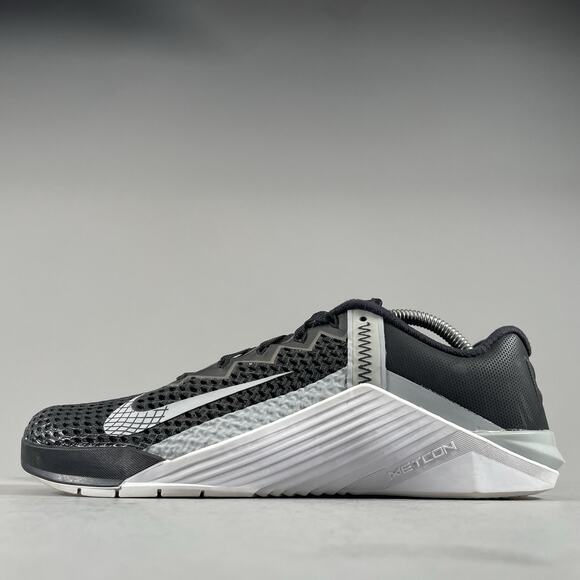 Nike Other - Nike Metcon 6 Men’s Size 8.5 Black White Gym Training Shoes Athletic Sneakers